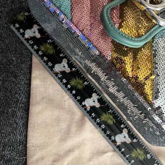 GUCCI Marmont Sequin Shoulder Leather Handbag - Picture 16 of 16